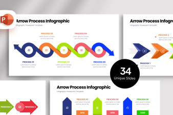 Arrow Process - Infographic Presentation Template